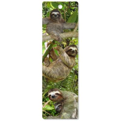 Bookmark 3d Sloths